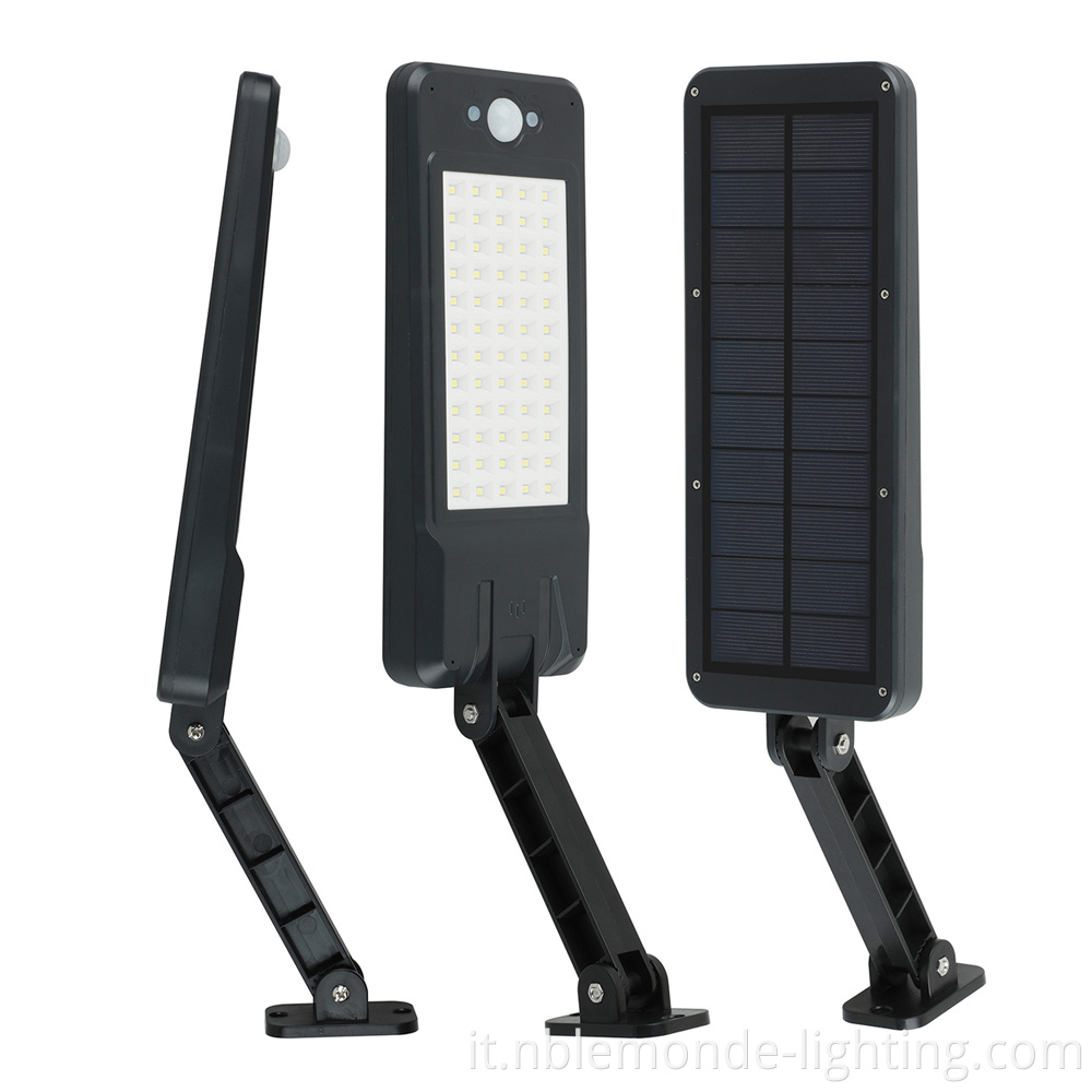 Wireless Solar Motion-Activated Street Lights